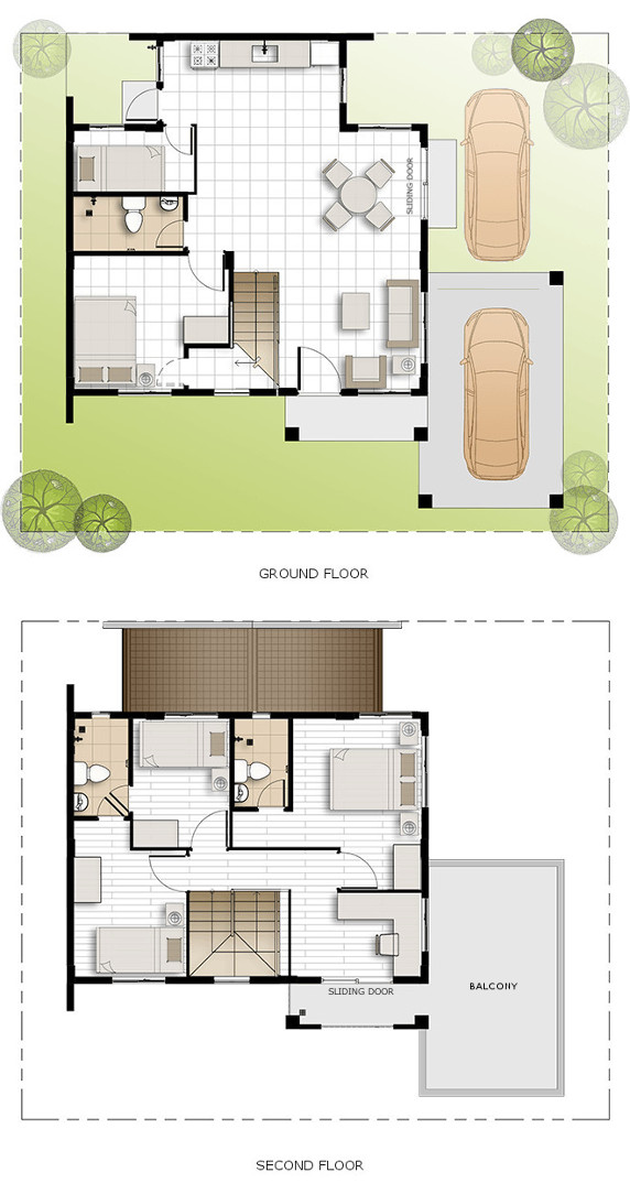 Freya Floor Plan House and Lot in Los Banos