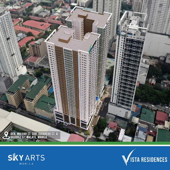 Skyarts 2-br - Condo for Sale in Manila (Tower 1) Skyarts